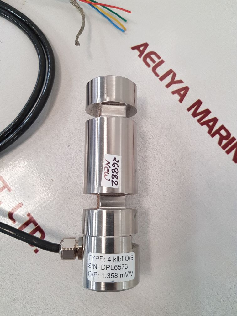 Rolloos systems 4 klbf o/s load pin for auxilarry hoist, load sen