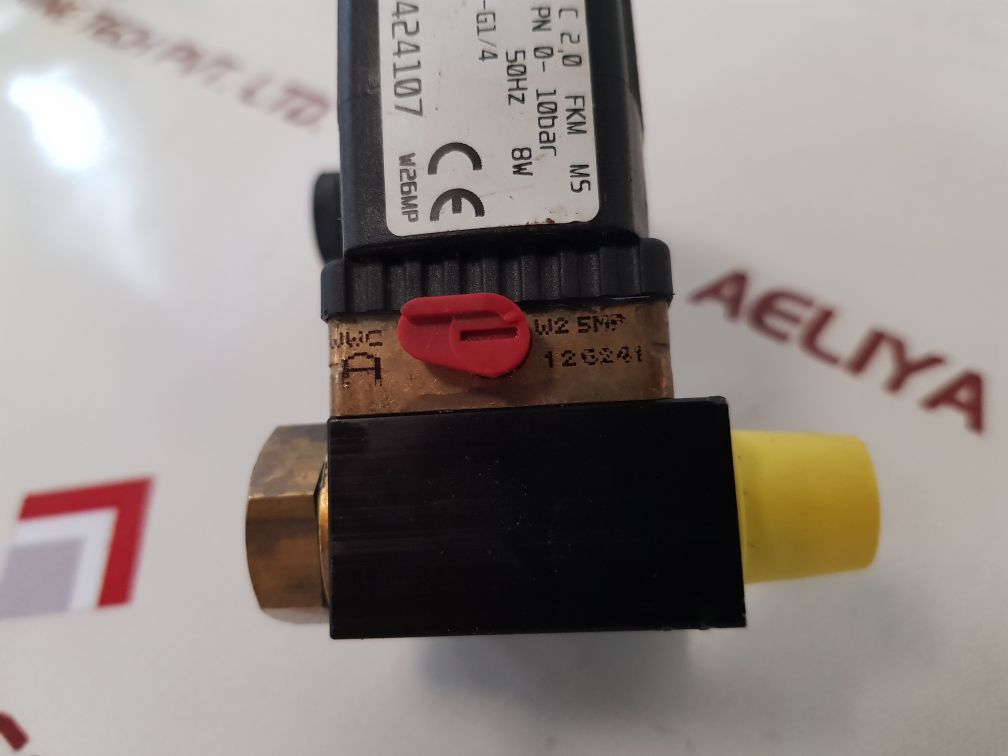 Burkert 6014 c 2.0 fkm ms solenoid valve g1/4-g1/4