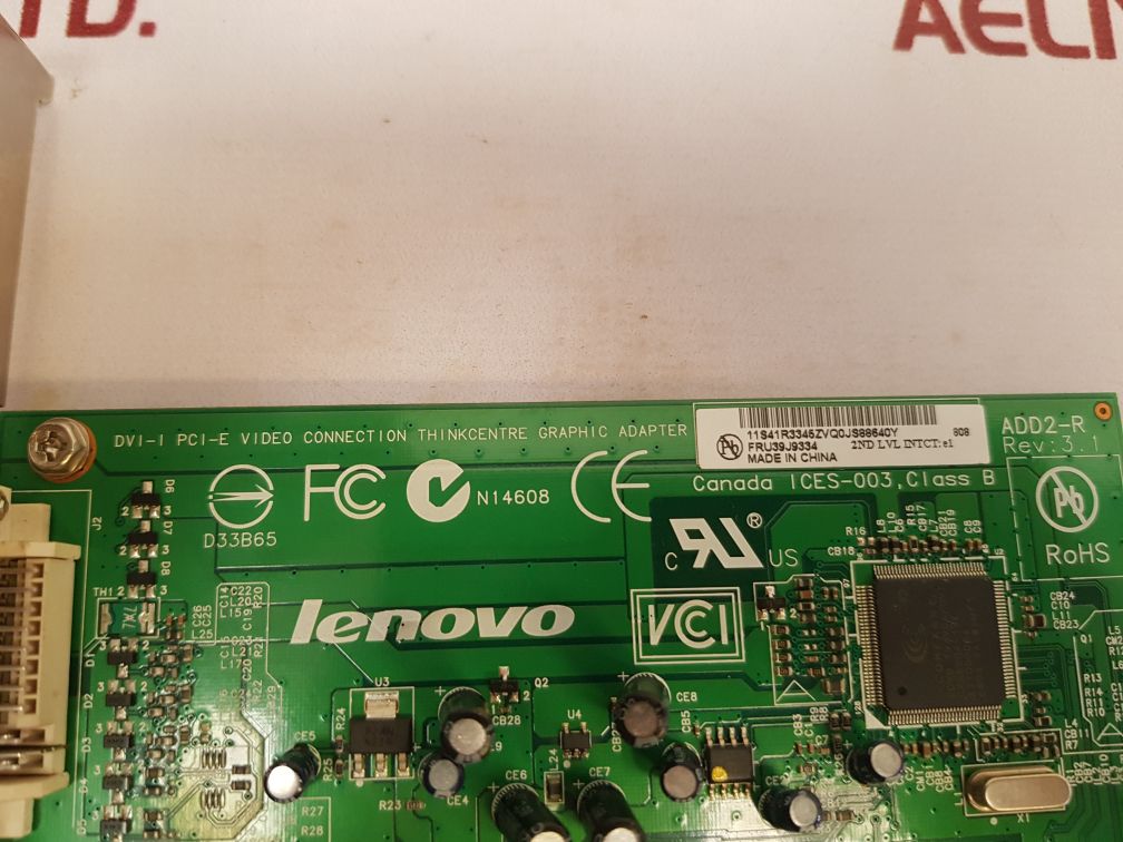 Lenovo Fru39J9334 Graphic Adapter Card