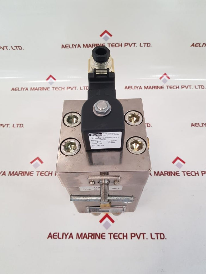 Marioff 3-101-83b machinery space valve with parker 71210j21bl00n0d300c2