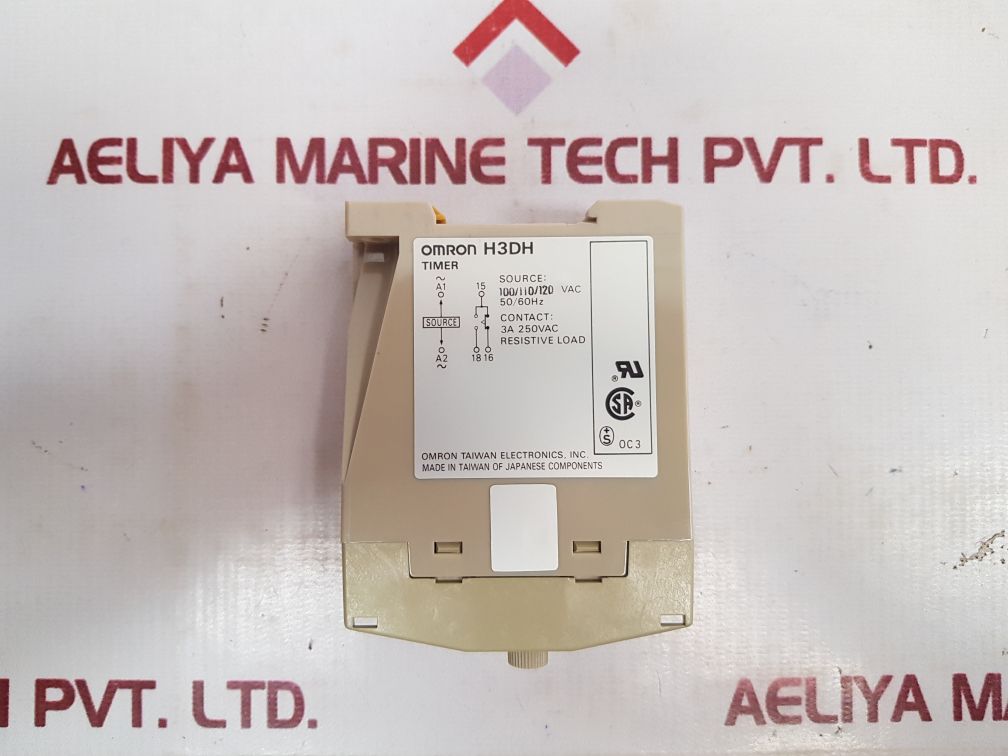 Omron H3Dh Timer 100/110/120 Vac