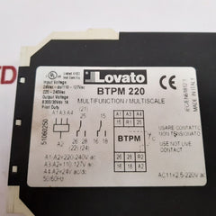 Lovato Btpm 220 Timer Relay
