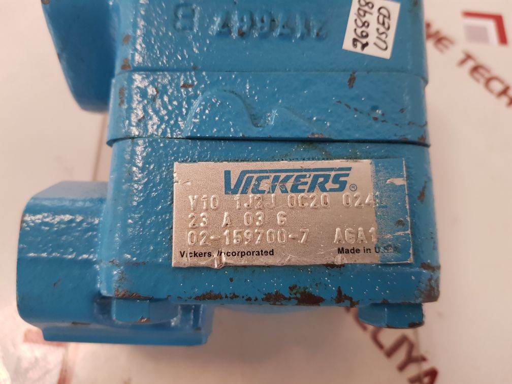 Vickers v10 1j2j 0c20 024 hydraulic vane pump