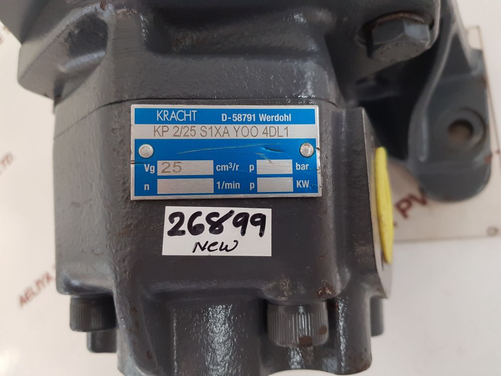 Kracht kp 2/25 s1xa yoo 4dl1 pump