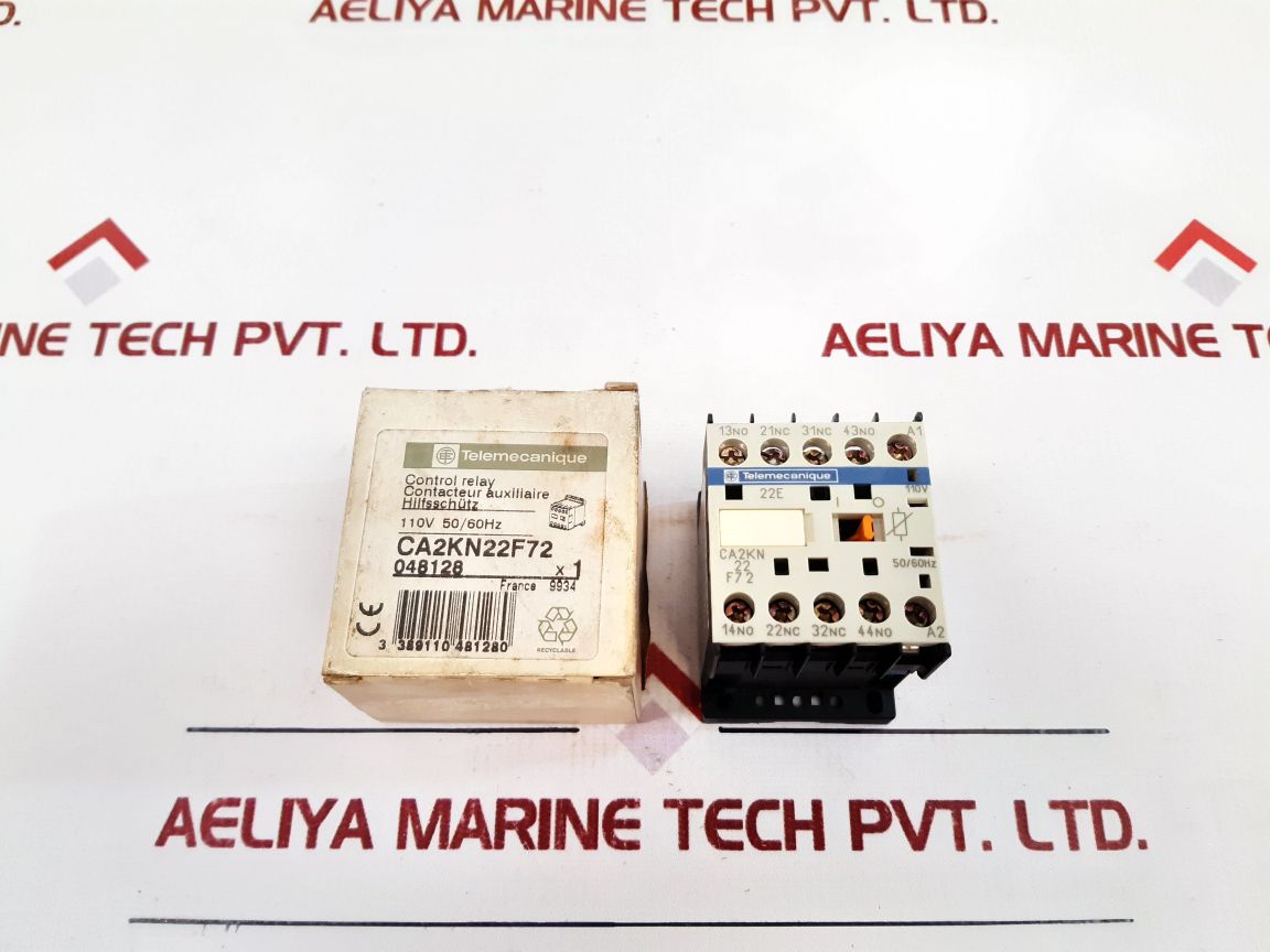 Telemecanique Ca2Kn22F72 Control Relay
