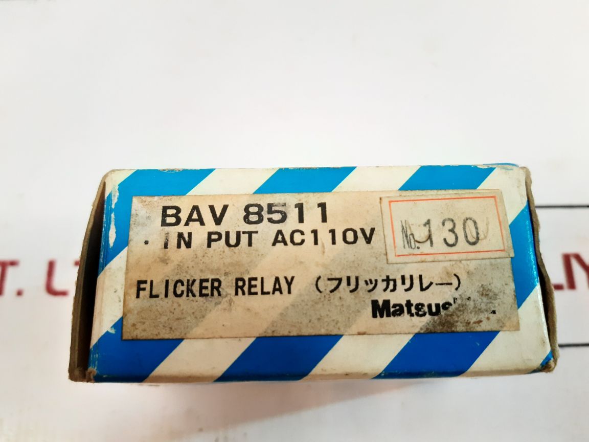 Matsushita Bav851-1 Anti Phase Detection Relay
