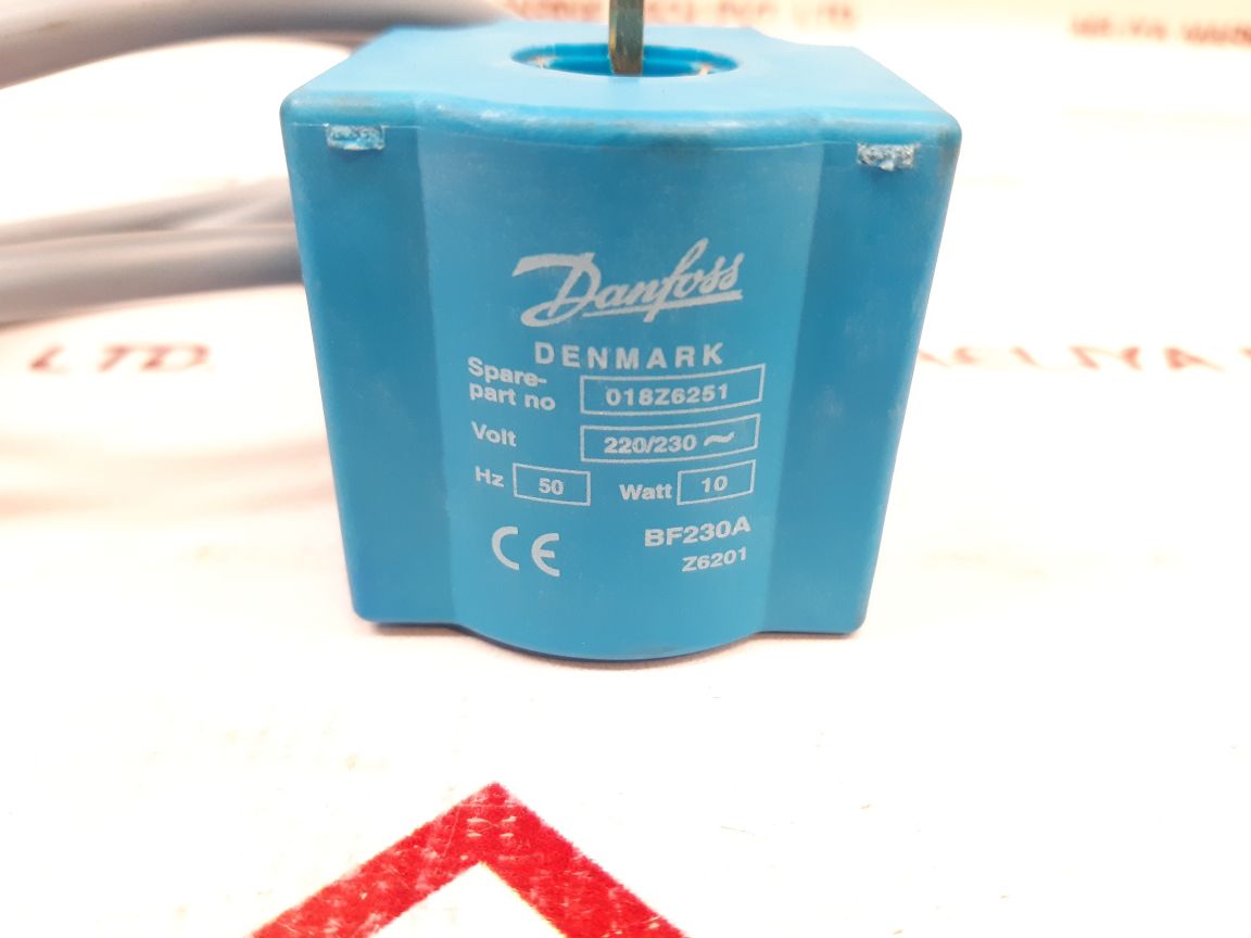 Danfoss 018Z6251 Coil For Solenoid Valve