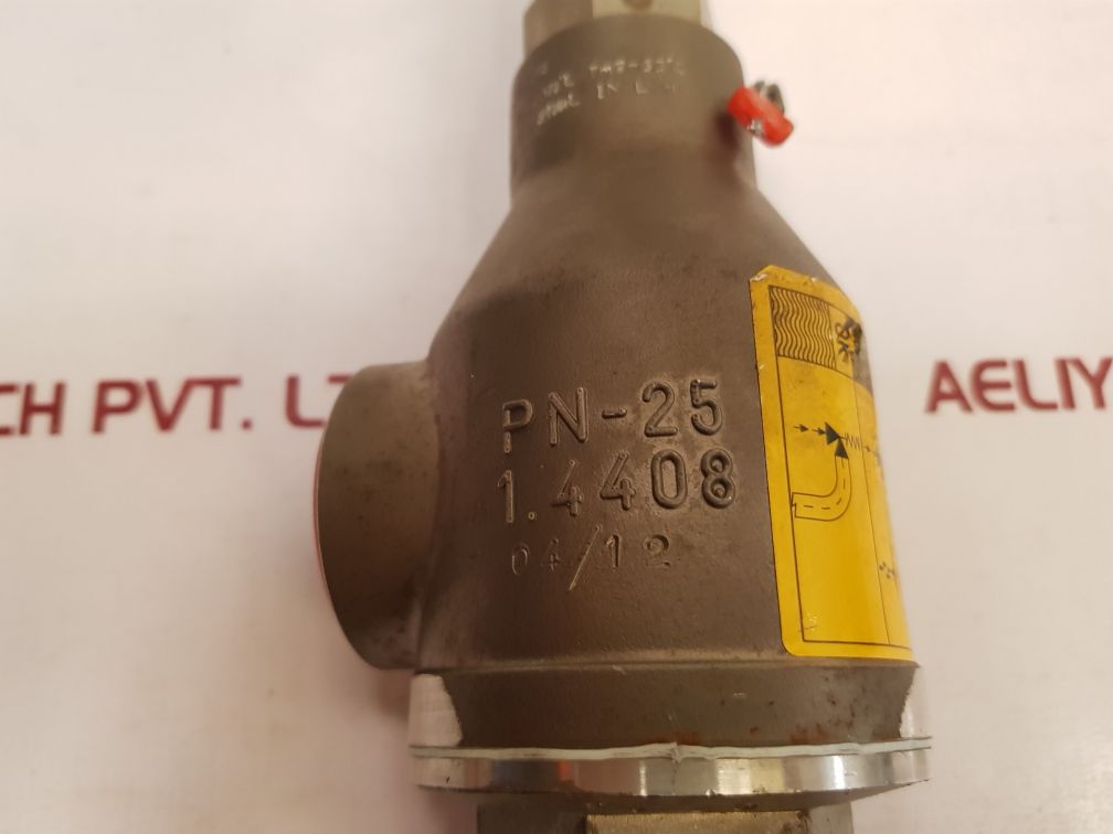 Vyc Pn-25 Safety Relief Valve New