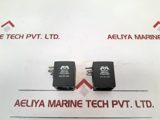 Rexroth Mecman 24V Dc 10W Solenoid Valve Coil
