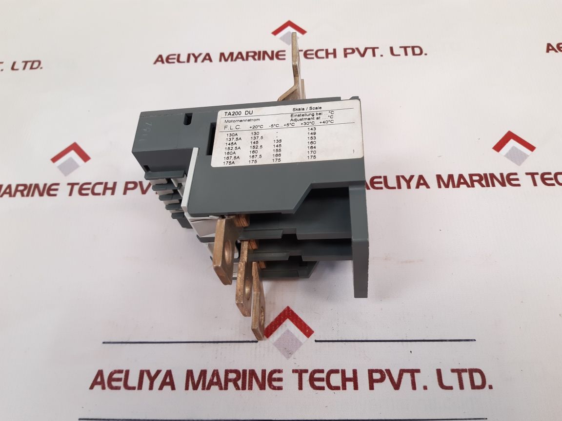 Abb Ta200Du Thermal Overload Relay New