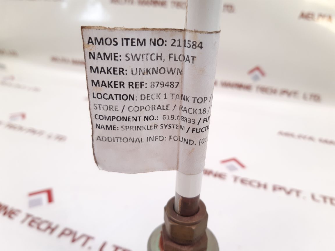 Minimax 879487 Level Regulator With Float Switch