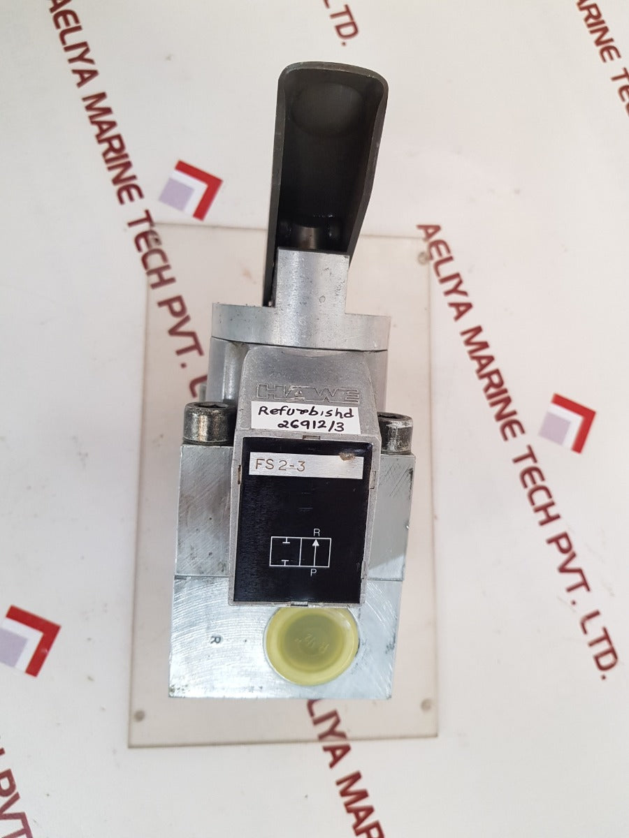 Hawe Fs2-3 Finger Actuated Directional Seated Valve