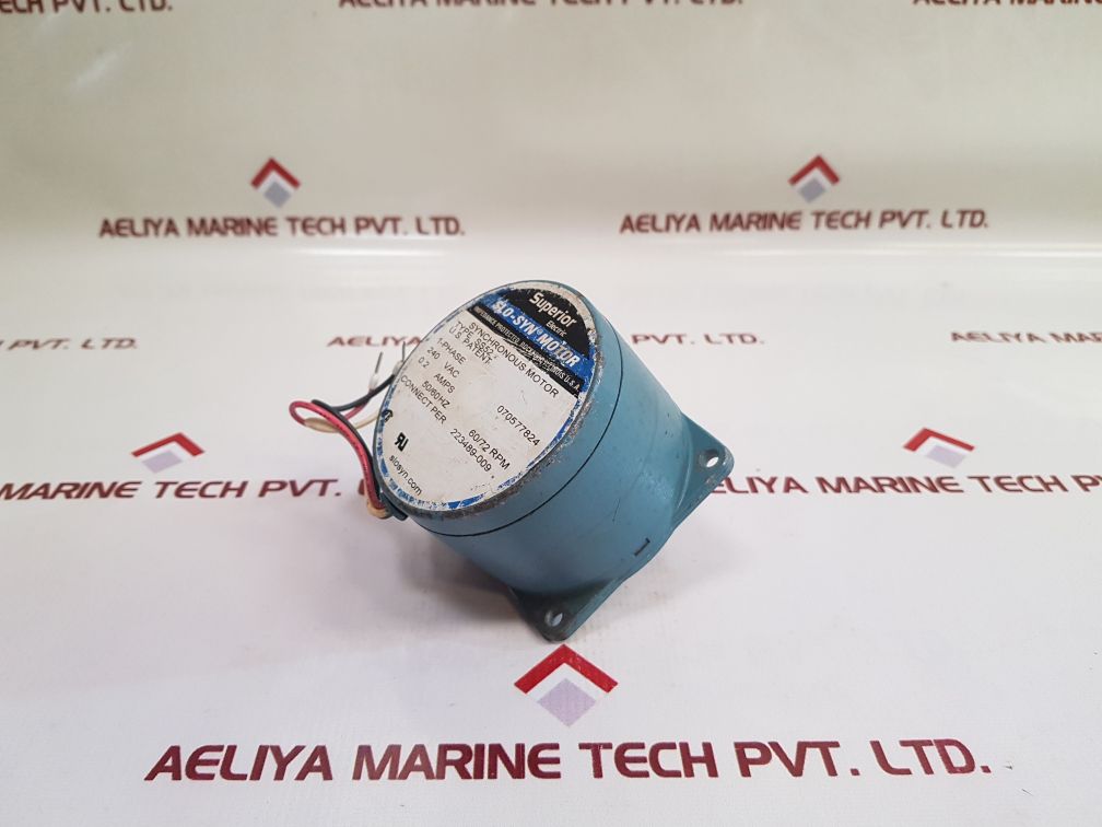 Superior Electric Ss52 Synchronous Motor 50/60 Hz