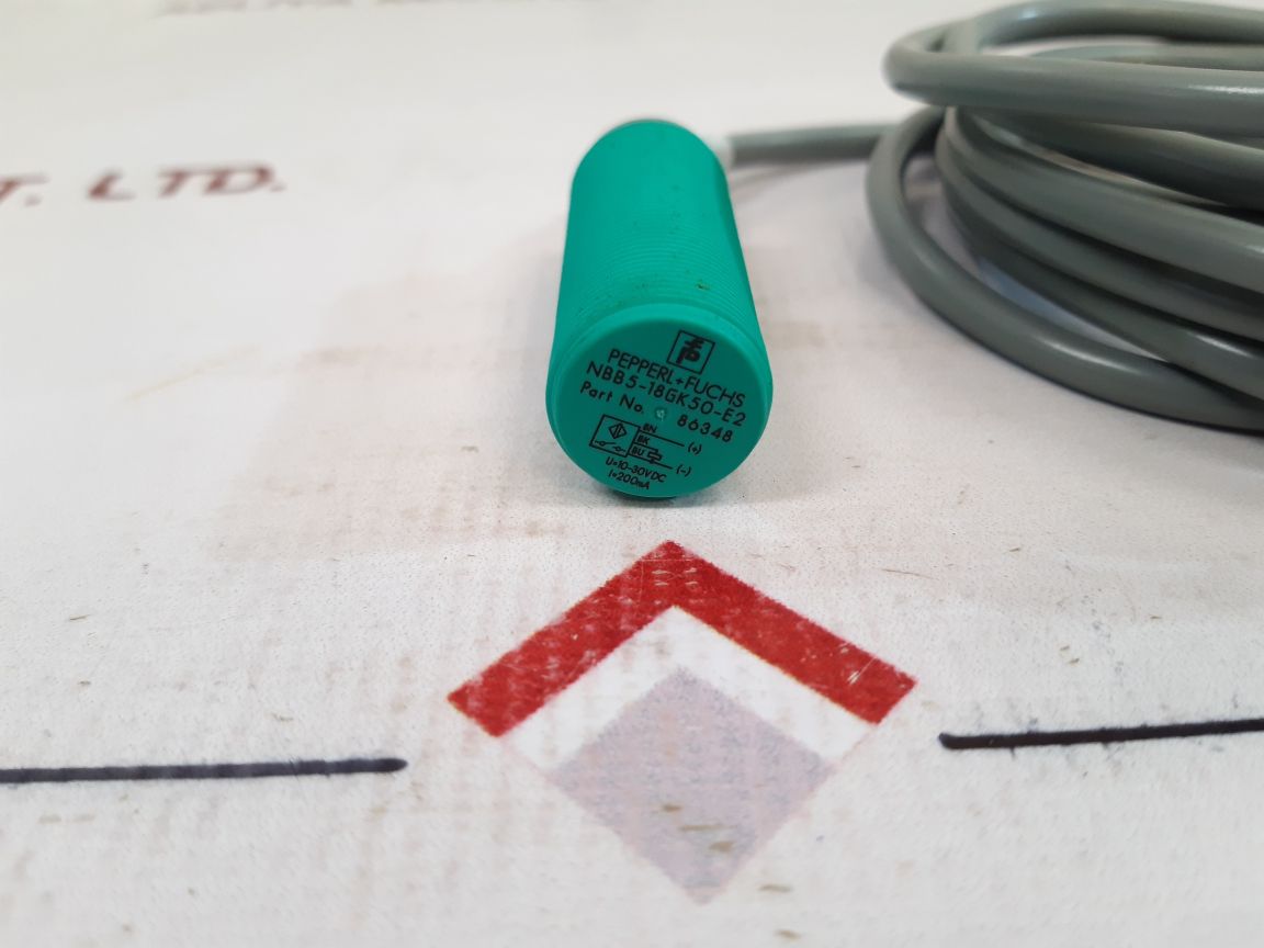 Pepperl + Fuchs Nbb5-18Gk50-e2 Inductive Proximity Sensor 86348