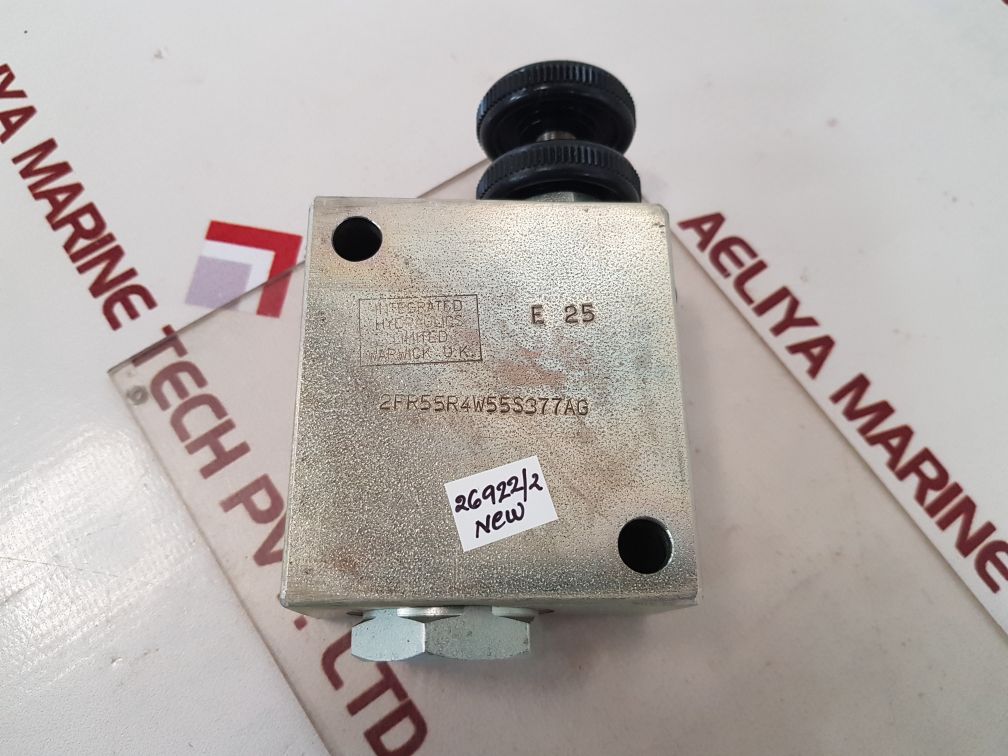 Integrated Hydraulics 2Fr55R4W55S377Ag Valve Block Jh1238