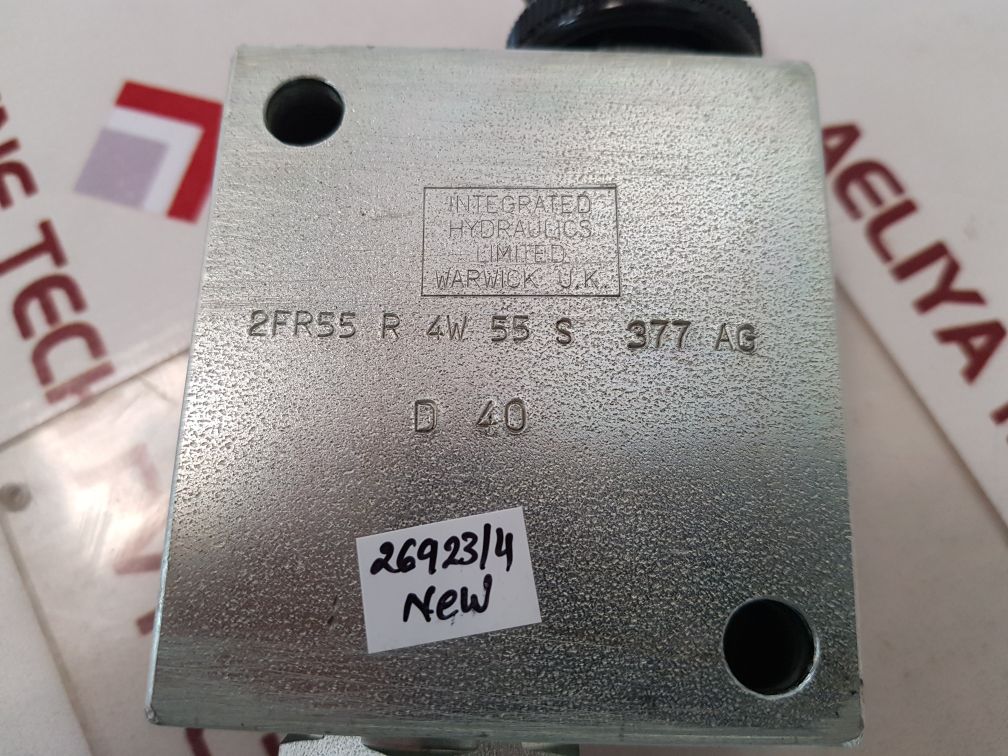 Integrated Hydraulics 2Fr55R4W55S377Ag Valve Block Jh0801