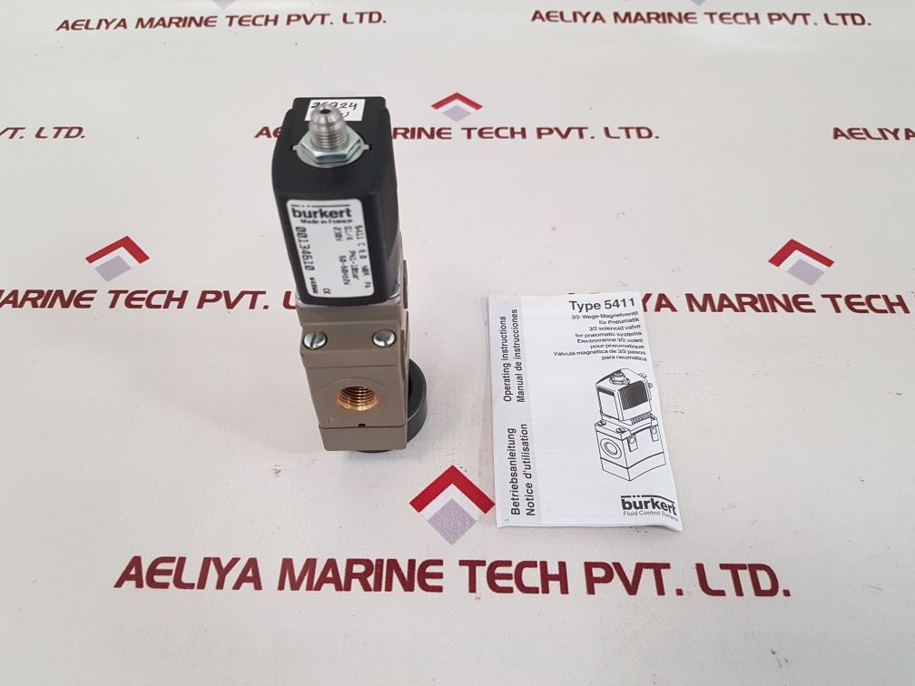 Burkert 5411 C 6,0 Nbr Pa Fluid Control Systems 3/2 Solenoid Valve