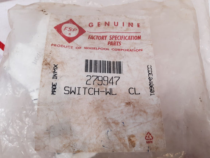 Whirlpool 3348542 Washer Water Level Pressure Switch