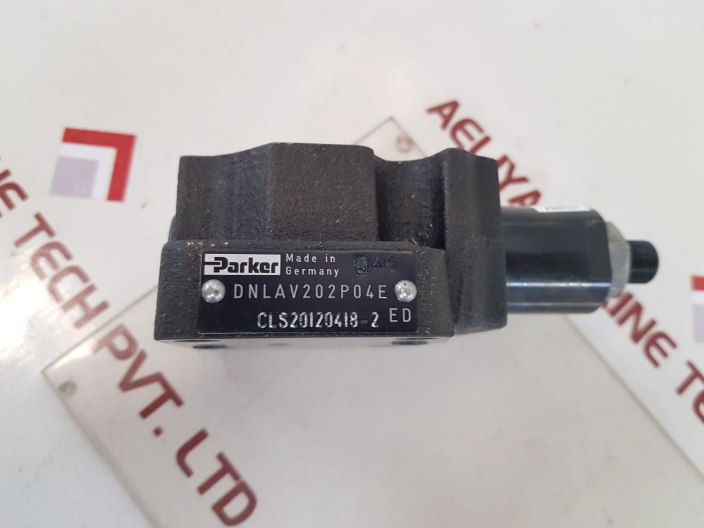 Parker Dnlav202P04E Valve Cls20120418-2 Ed