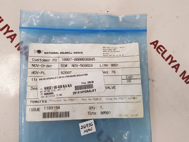 Sun Hydraulics Ecu/S Valve Block 1Cr3-k2
