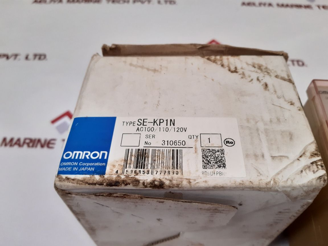 Omron Se-kp1N Motor Relay 100/110/120Vac New