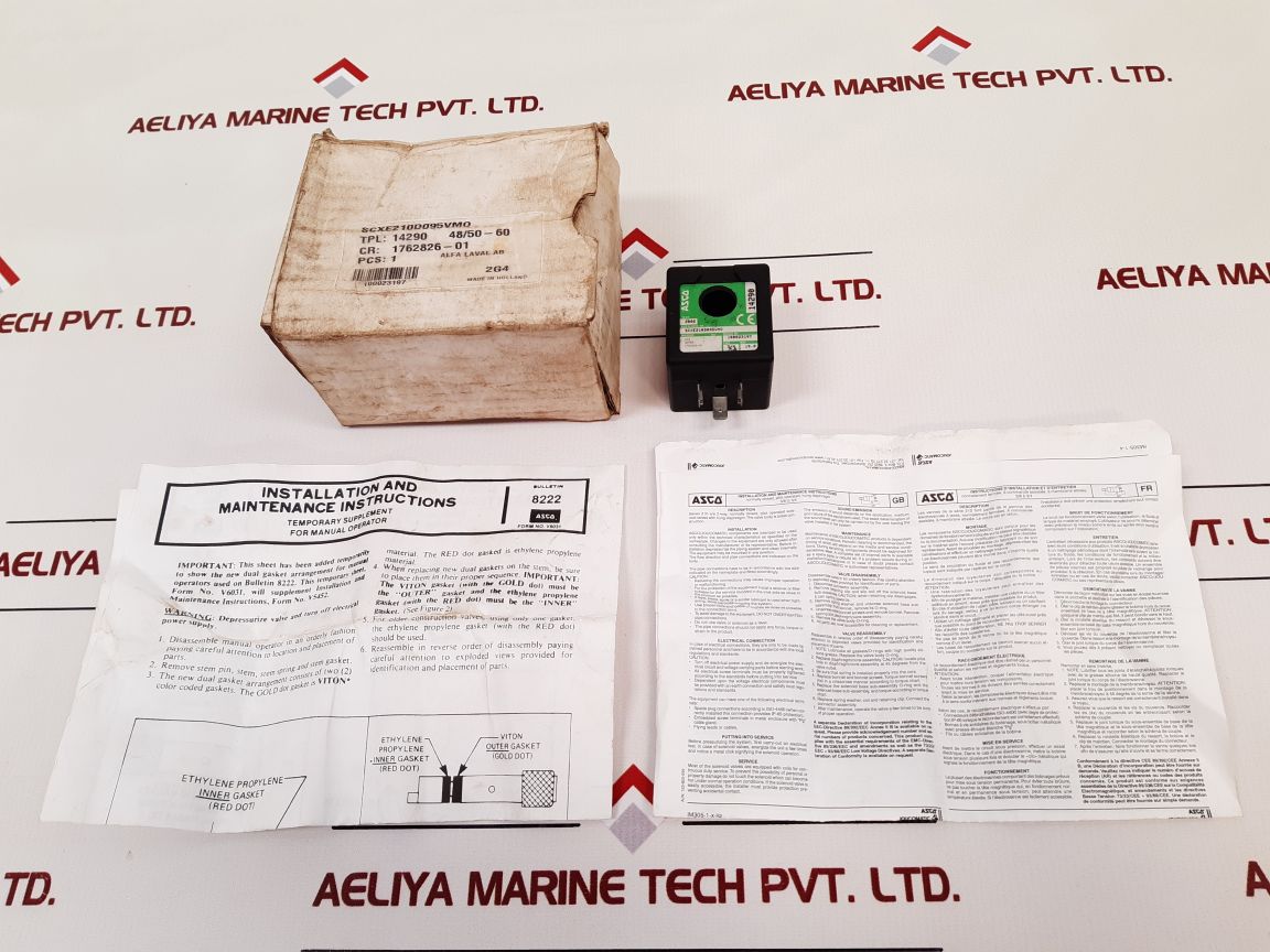 Asco Scxe210D095Vmo Solenoid Valve Coil 400425-205