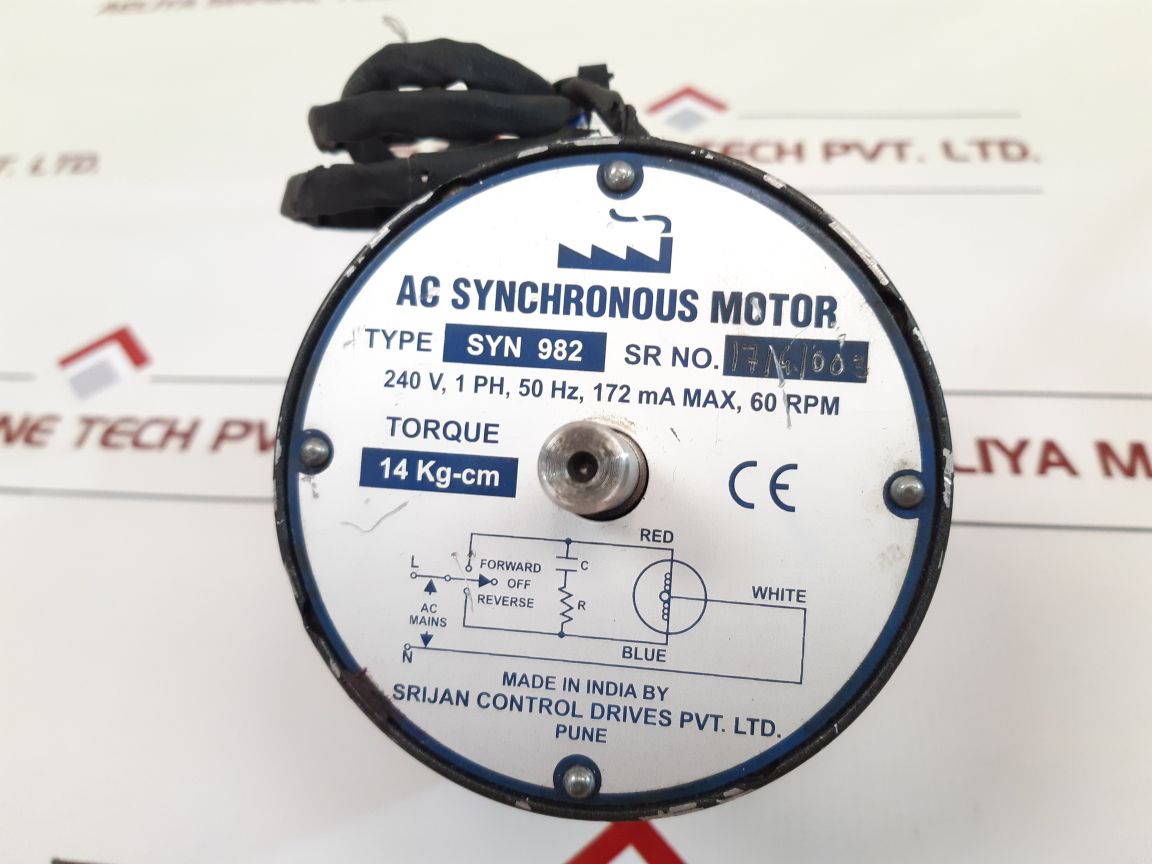 Srijan Control Drives Syn 982 Ac Synchronous Motor