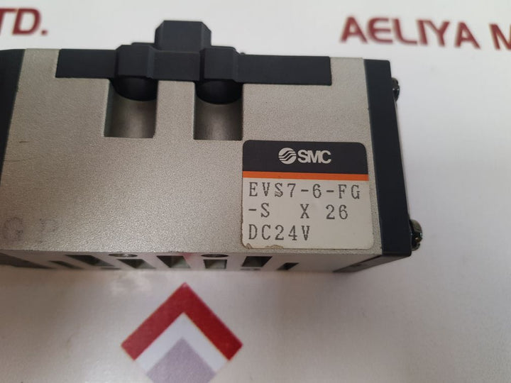 Smc Evs7-6-fg-s Solenoid Valve