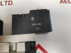 Smc Evs7-6-fg-d Solenoid Valve Dc21-26V