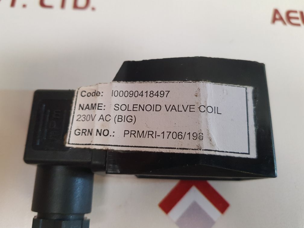 Prm/Ri-1706/196 Solenoid Valve Coil I00090418497
