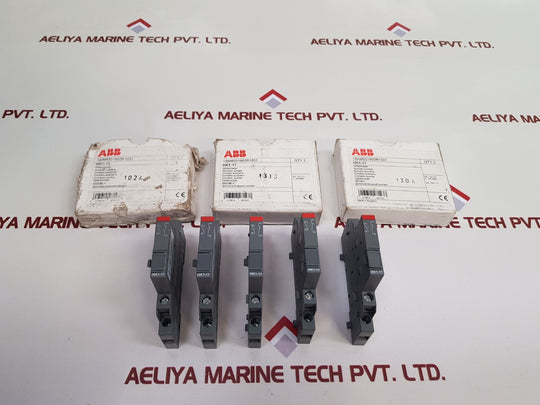 Lot Of 7X Abb Hk1-11 Auxiliary Contactor 1Sam201902R1001 Series Mo132