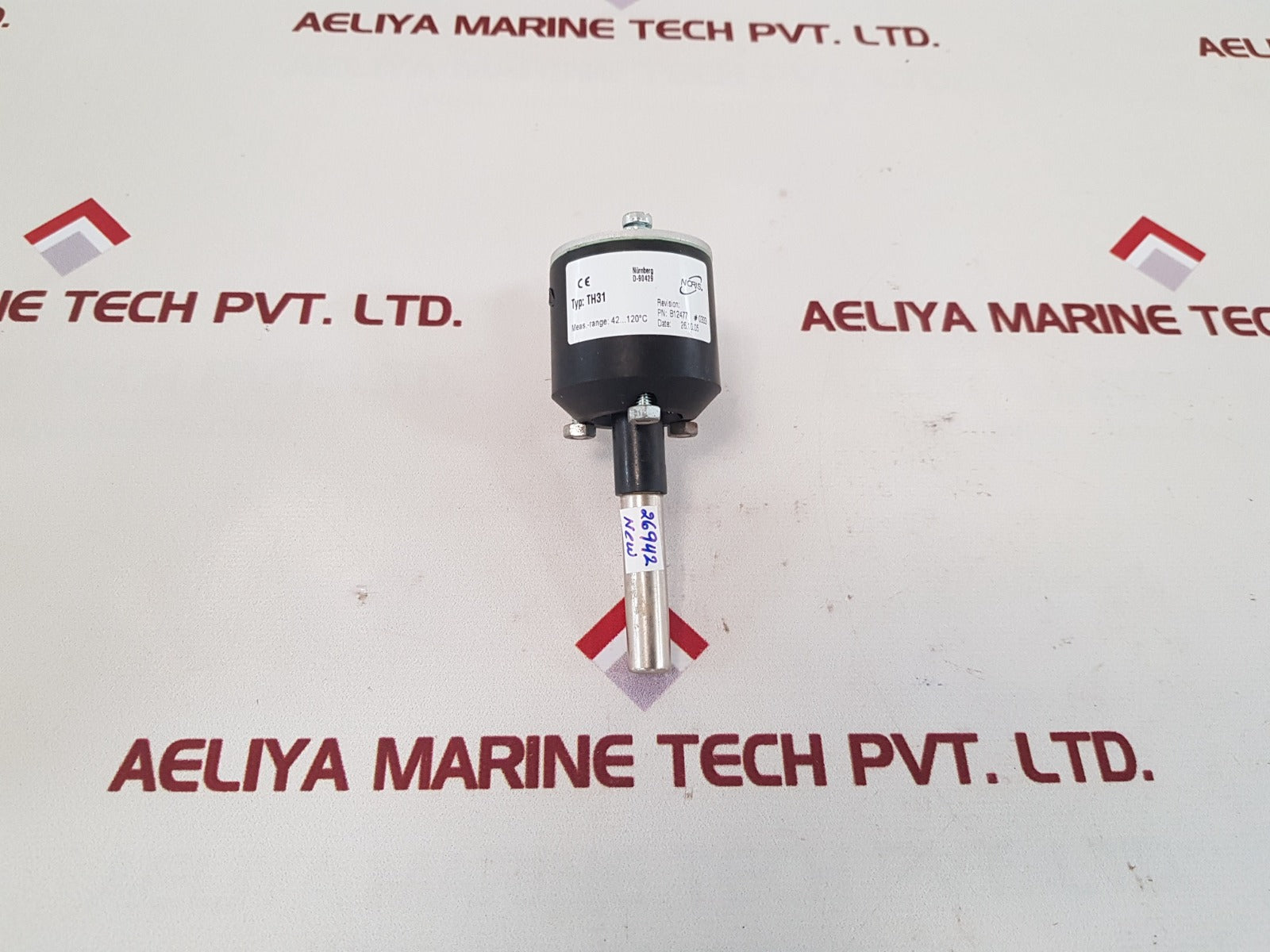 Noris Th31 Stainless Steel Stick In Sensor 42…120°C New