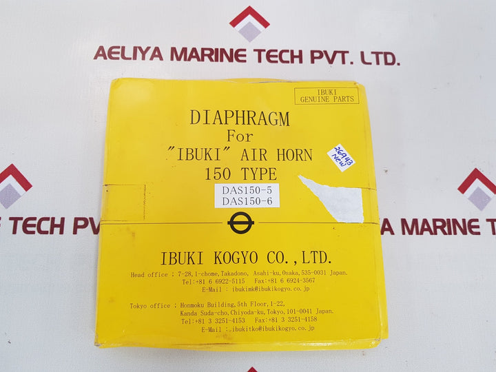 Ibuki kogyo 150 type diaphragm for air horn