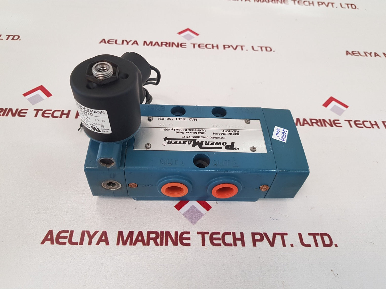 Rexroth Pt34106-8500 Pneumatic Solenoid Valve