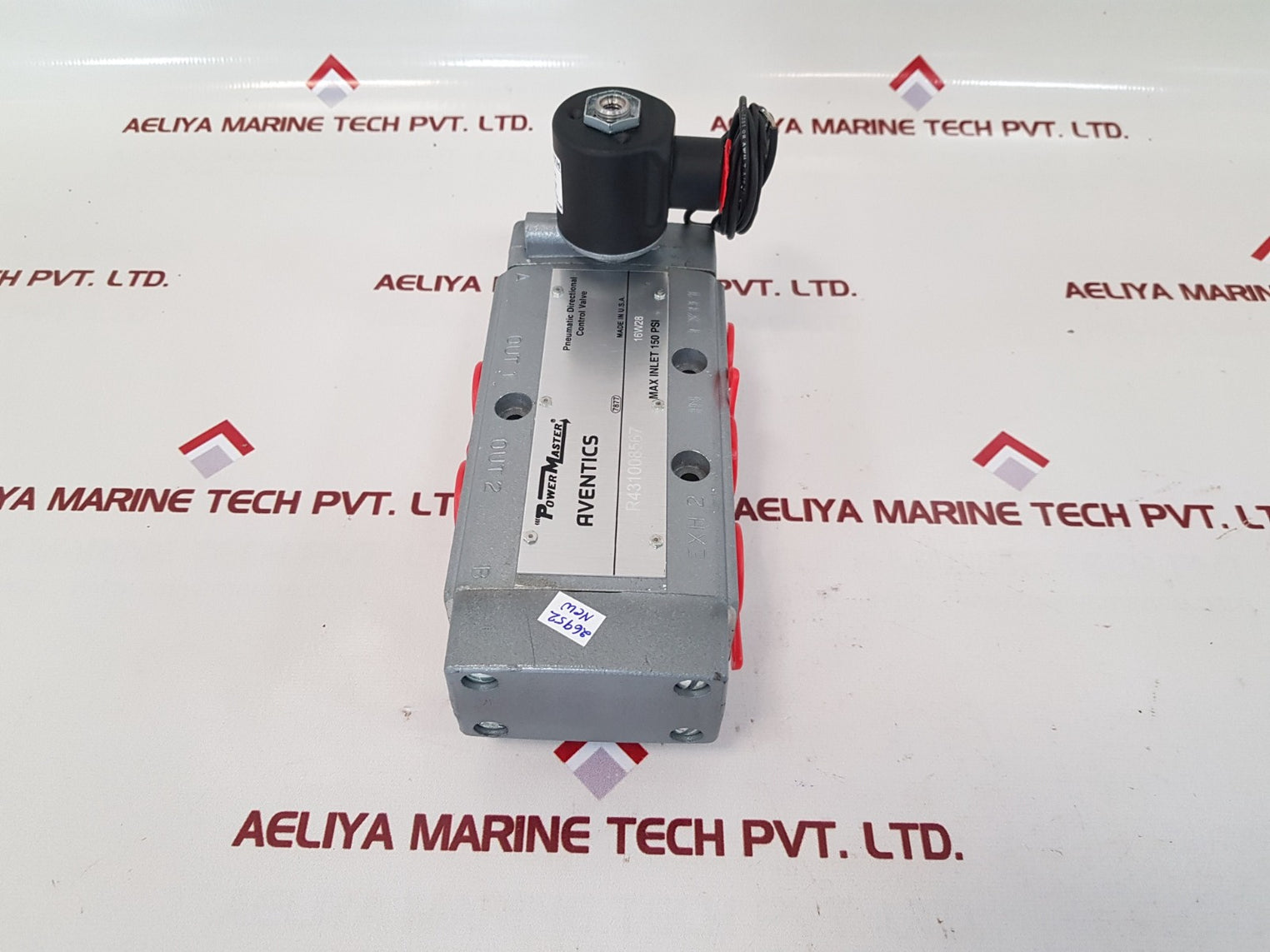 Aventics/rexroth r431008567 pneumatic directional control valve p50861-3