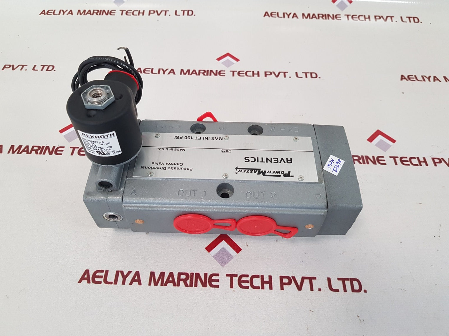 Aventics/rexroth r431008567 pneumatic directional control valve p50861-3