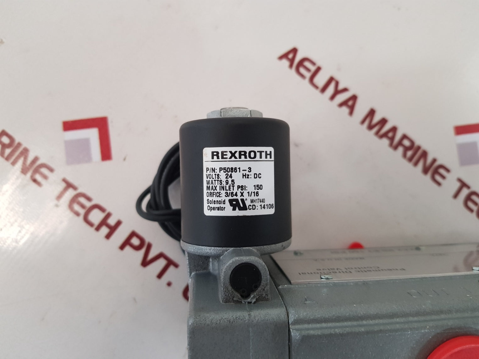 Aventics/rexroth r431008567 pneumatic directional control valve p50861-3