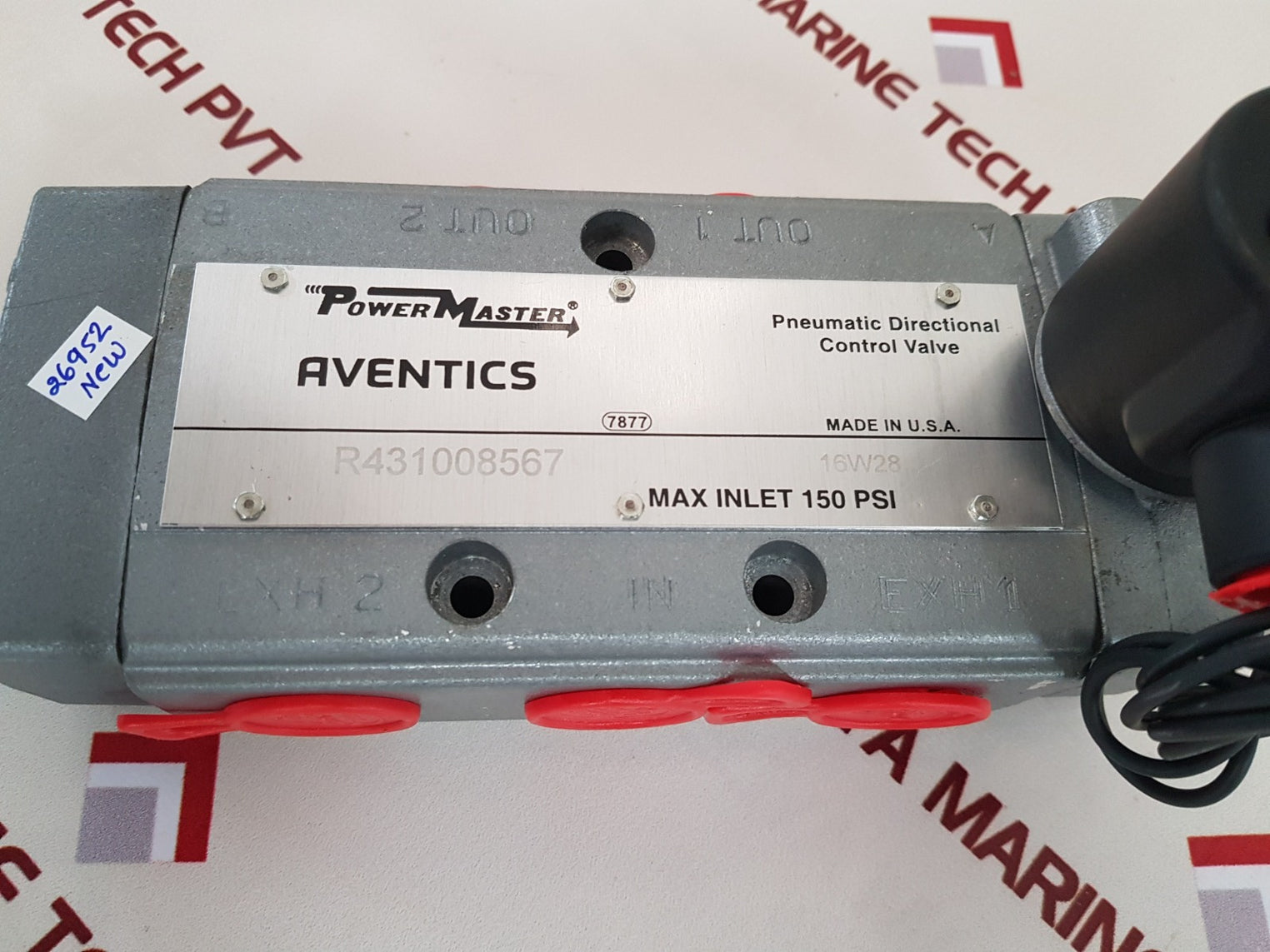 Aventics/rexroth r431008567 pneumatic directional control valve p50861-3