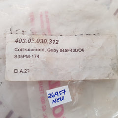 Magnet-schultz Gaby 045 F43 D06 Solenoid Coil