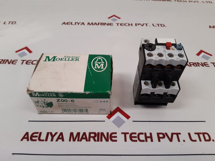 Klockner-moeller Z00-6 Motor Overload Relay 4..6A
