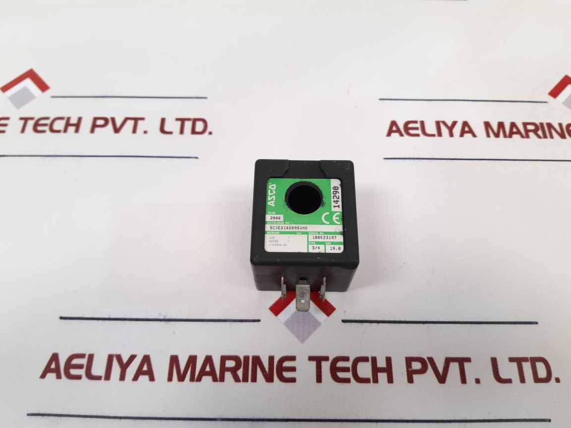 Asco Scxe210D095Vmo Solenoid Valve Coil 400425-205 Used
