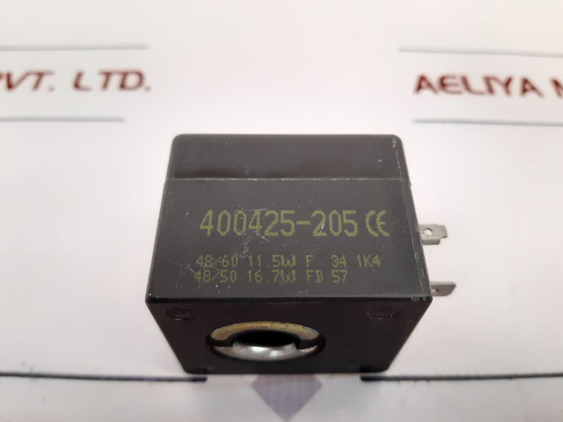 Asco Scxe210D095Vmo Solenoid Valve Coil 400425-205 Used