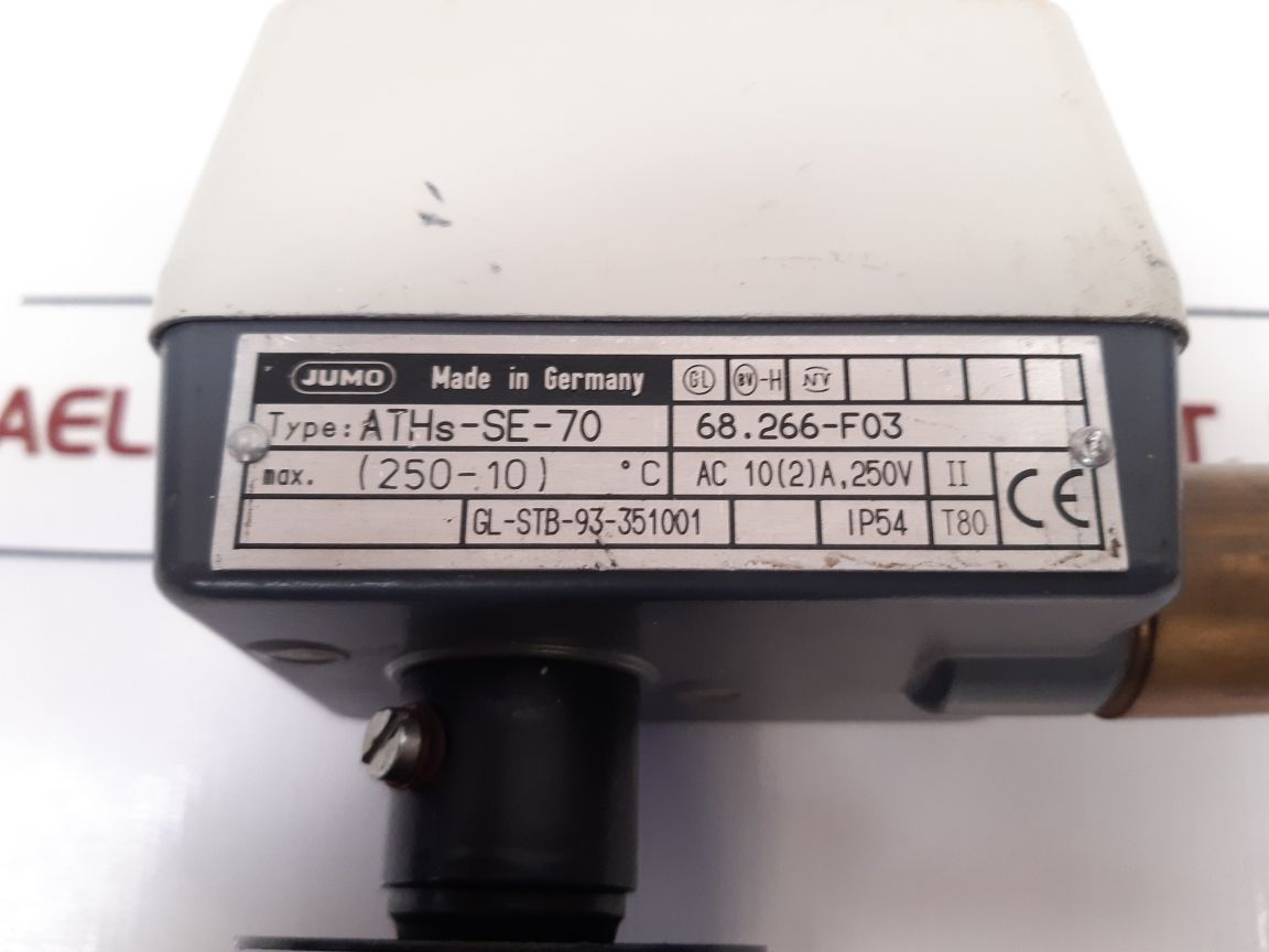 Jumo Aths-se-70 Thermostat Max. (250-10)°C