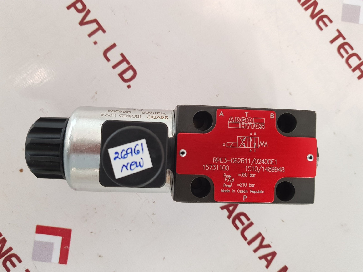 Argo hytos rpe3-062r11/ 02400e1 valve