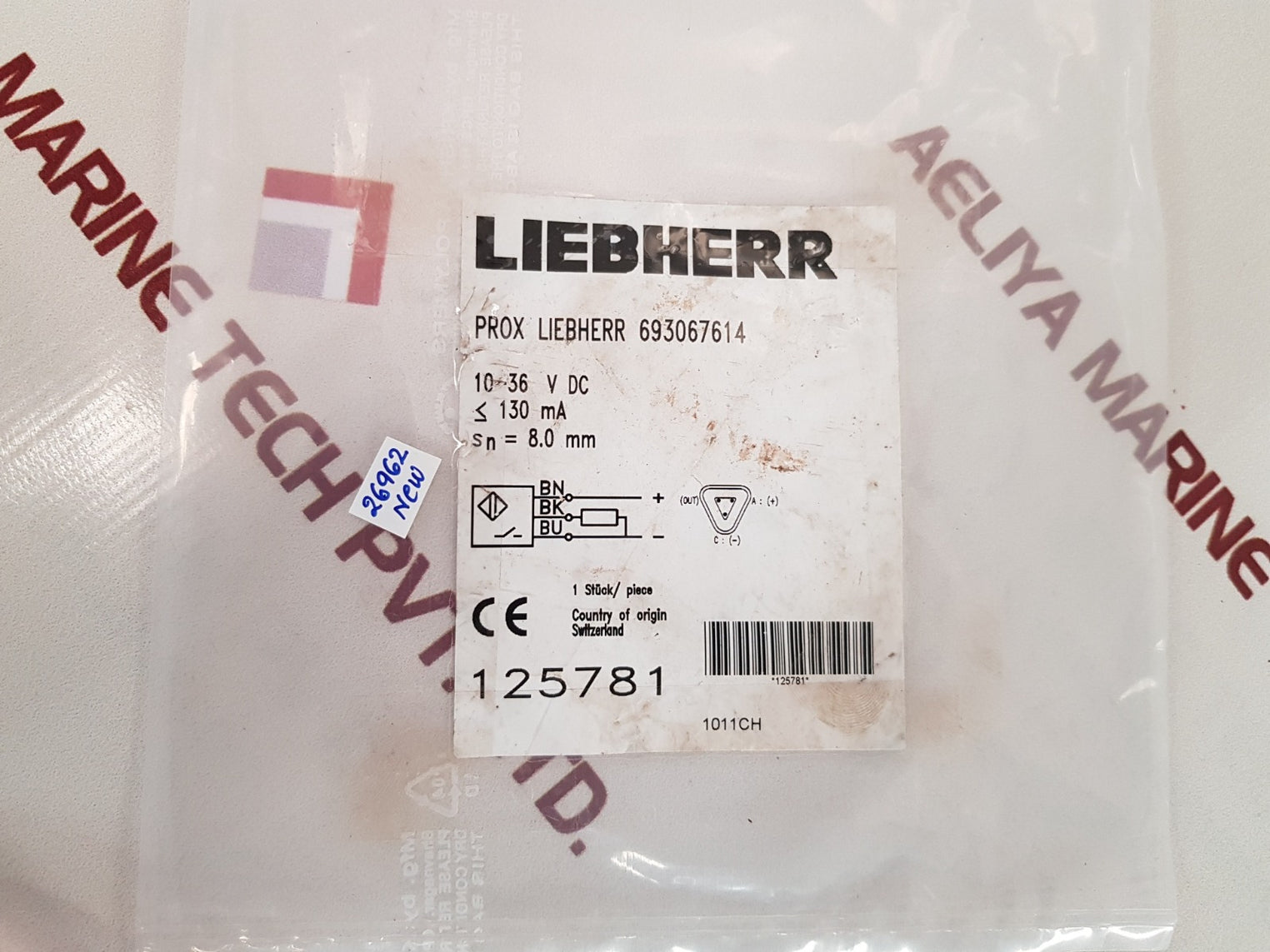 Liebherr 693067614 sensor