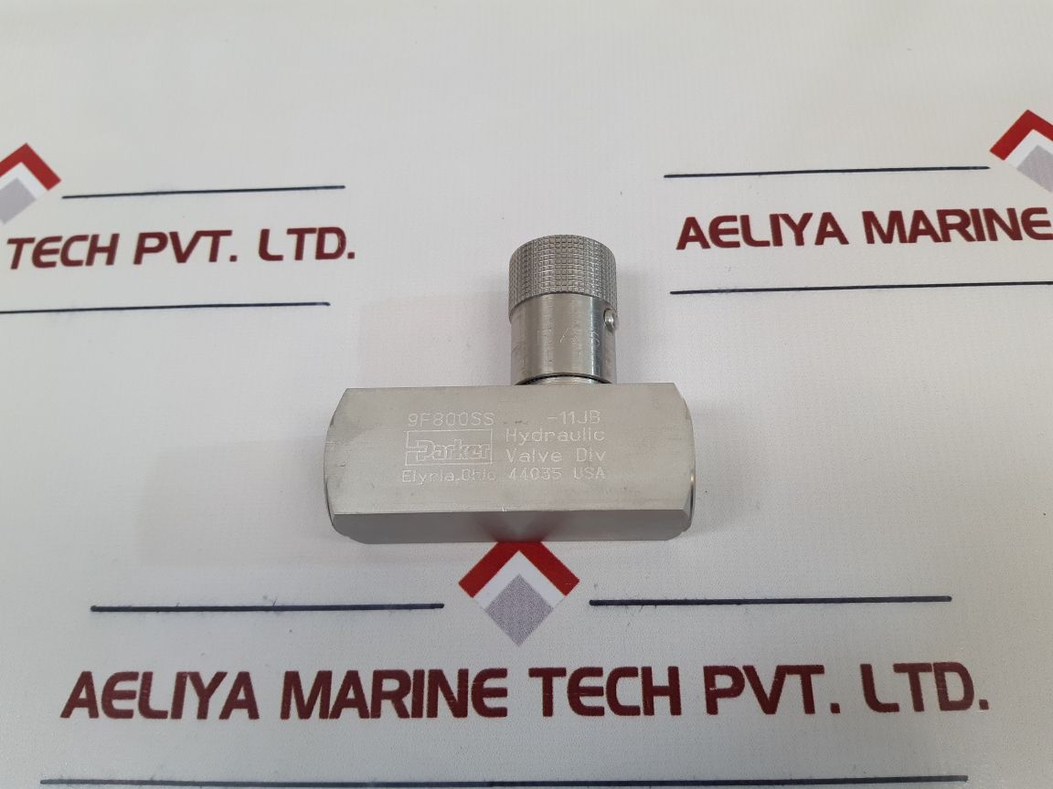 Parker 9F800Ss Flow Control Valve 5000 Psi