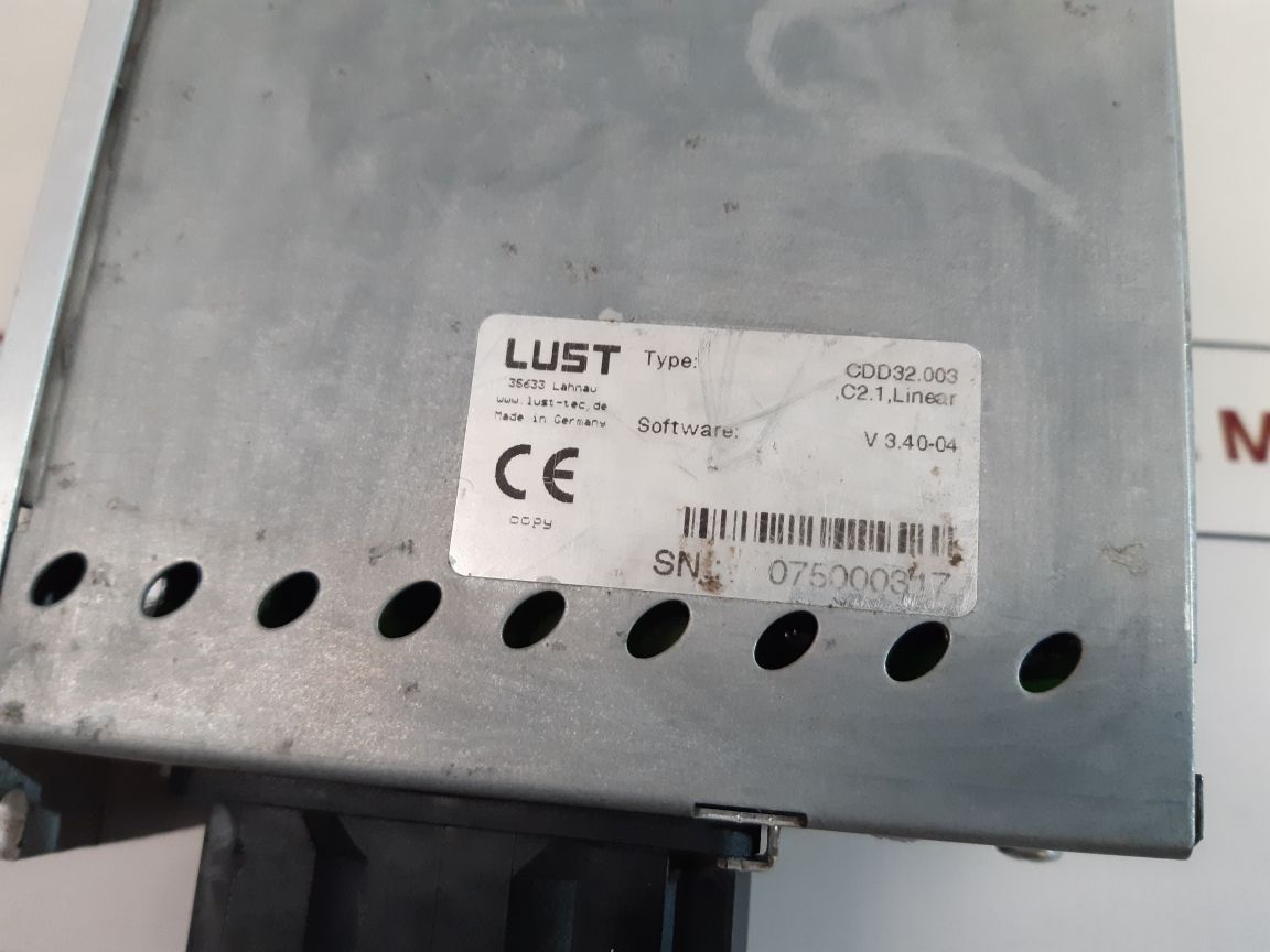 Lust Cdd32.003 Frequency Converter C2.1, Linear Cm-can1