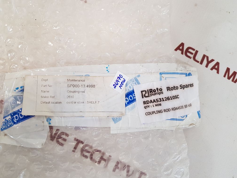 Roto Pumps Rdaa5312610Sc Coupling Rod