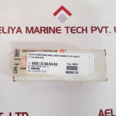 Sun hydraulics caca lhn cartridge hydraulics valve
