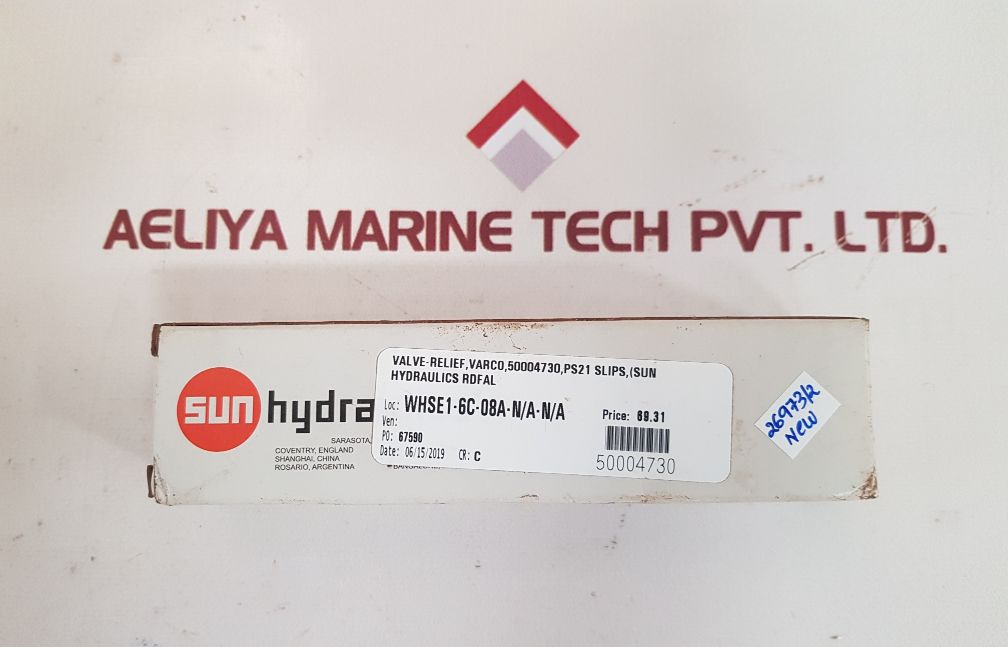 Sun hydraulics rdfa lan valve-relief